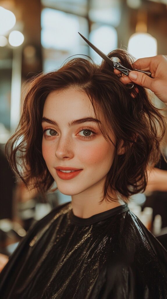 medium layered cut