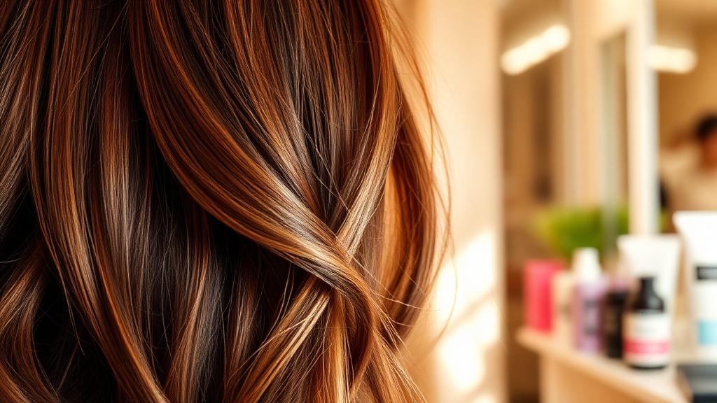 Smooth, shiny lengths maintained with color-safe home care from Hāste