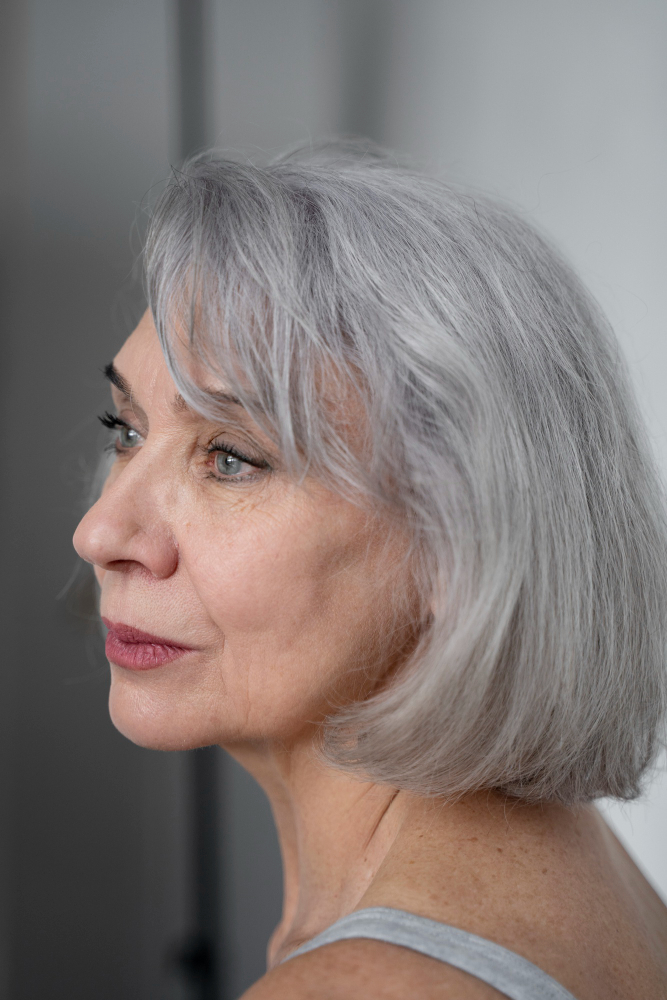 caring for gray hair