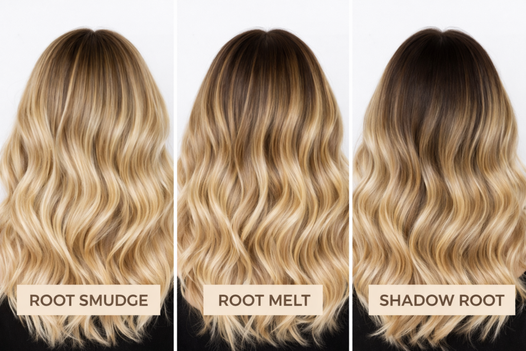 root smudge vs root melt vs shadow root