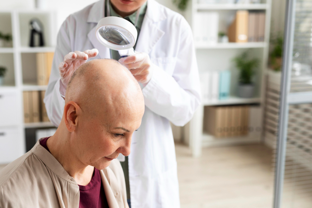 Is Hair Sunscreen a Thing? Why Your Scalp Needs Protection 2 scalp cancer
