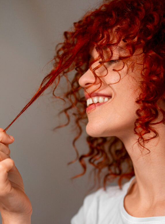 textured hair color