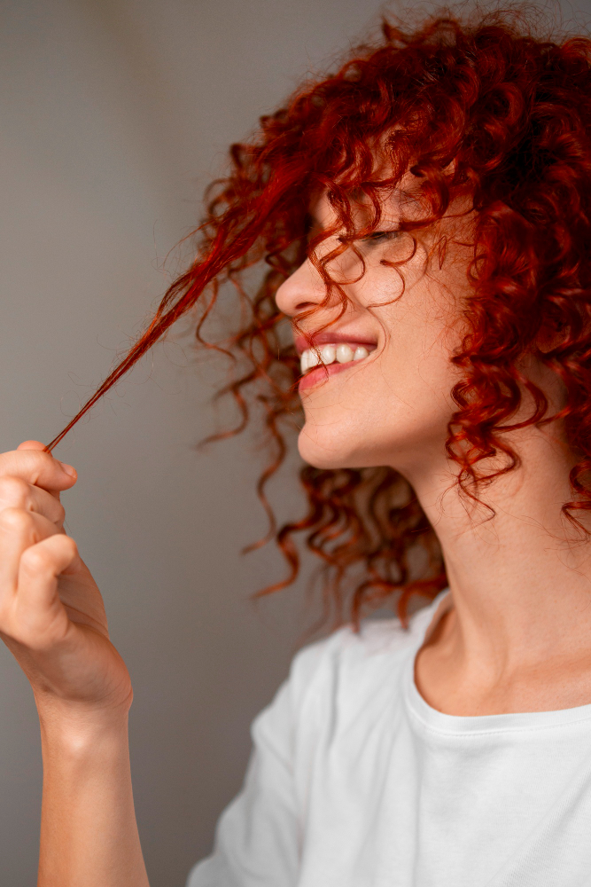 textured hair color