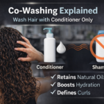 co-washing hair
