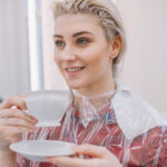 bleaching hair