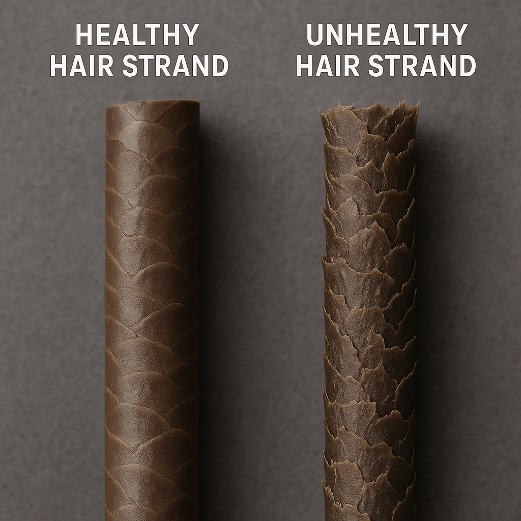 Healthy vs Unhealthy Hair: Your Guide to Strong Strands 1 healthy hair vs unhealthy hair