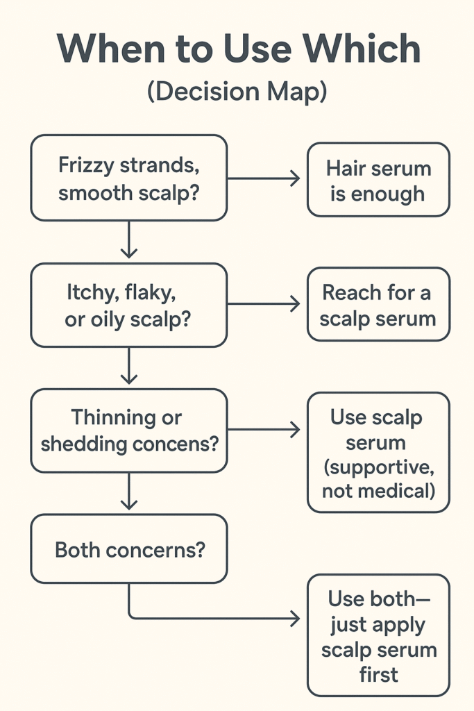 Scalp Serum vs Hair Serum: Key Differences Explained 4 hair vs scalp serum when to use
