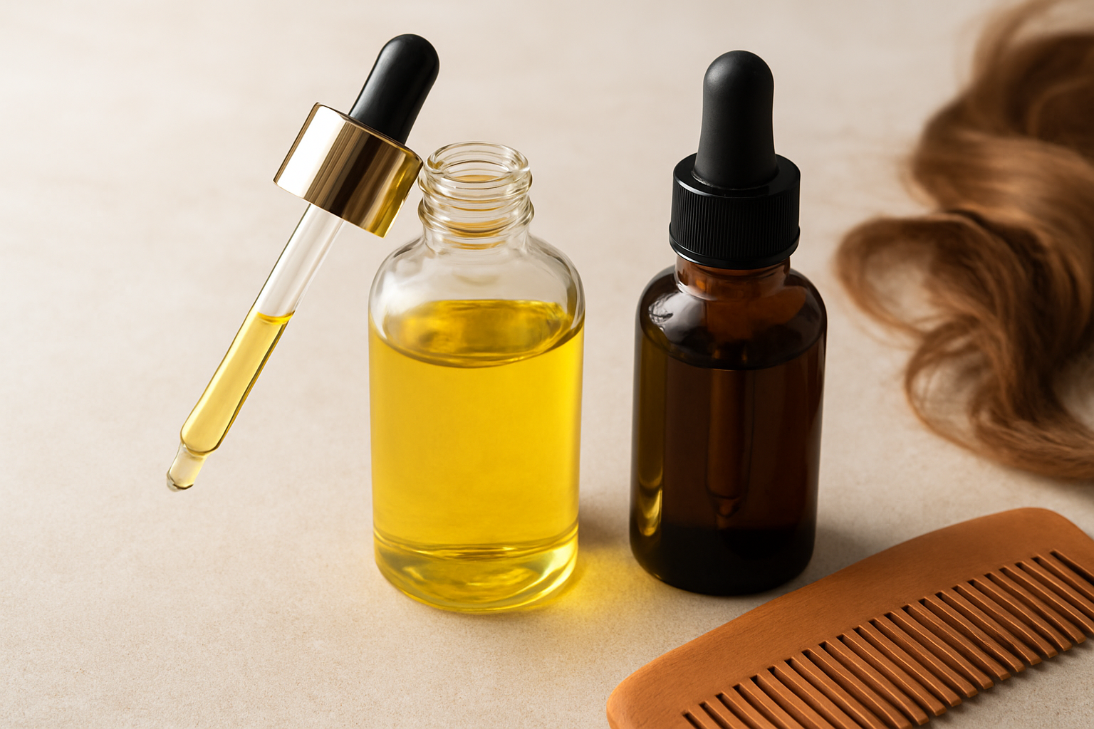 scalp serum vs hair oil