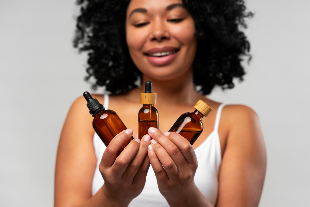 how to apply hair serum
