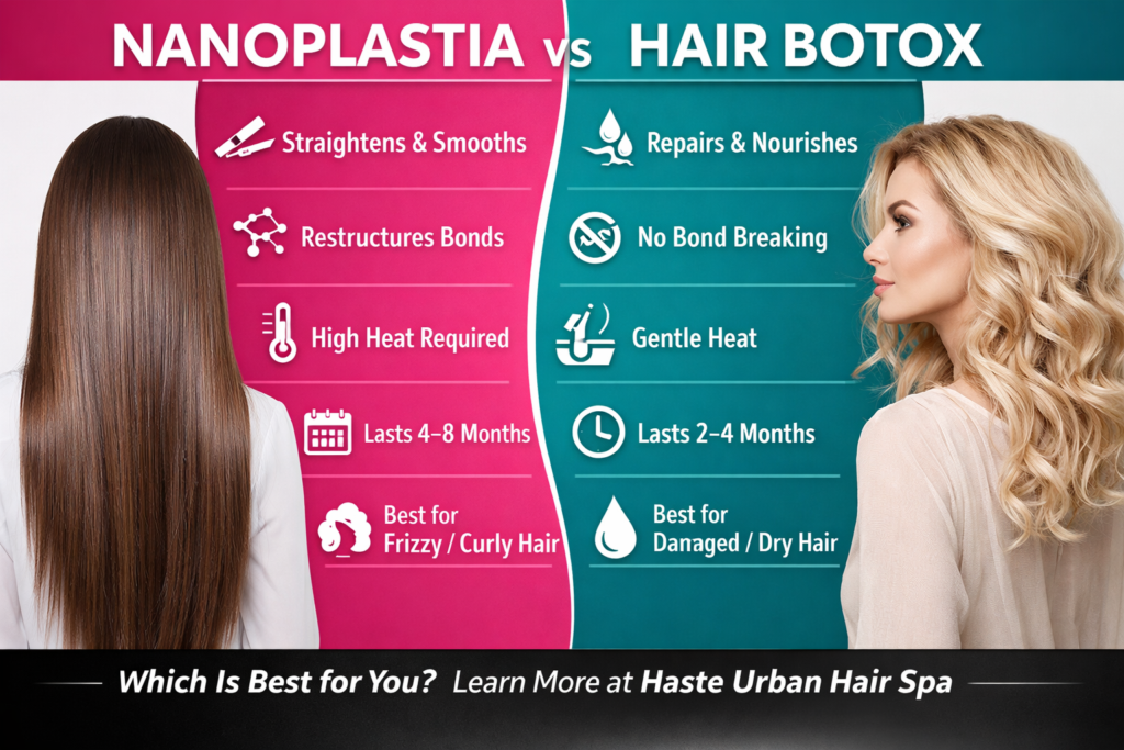 Nanoplastia vs Hair Botox: Differences & Best Choice for You 1 Hair Botox vs Nanoplastia