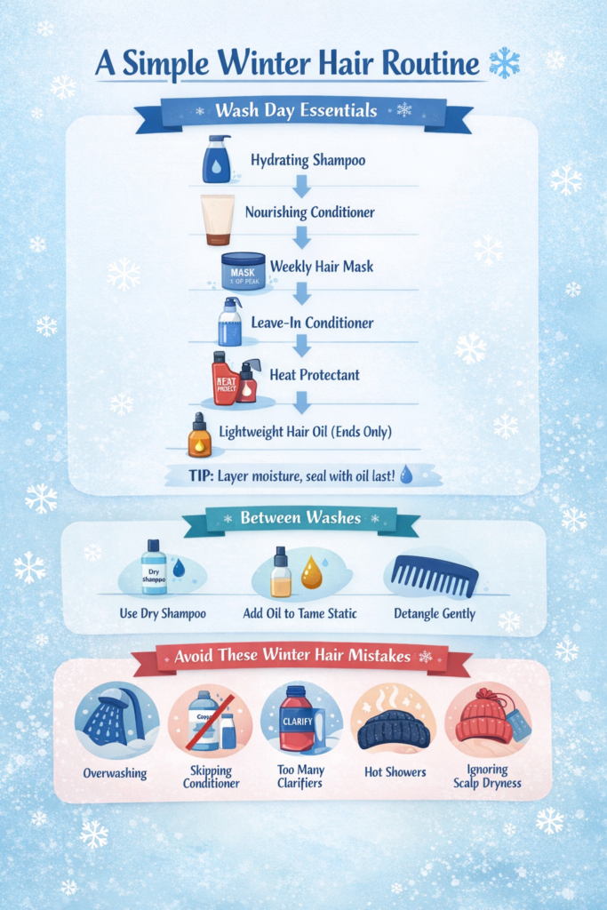 7 Must-Have Winter Hair Care Products + Best Practices 6 A Simple Winter Hair Routine Haste Urban Hair Spa