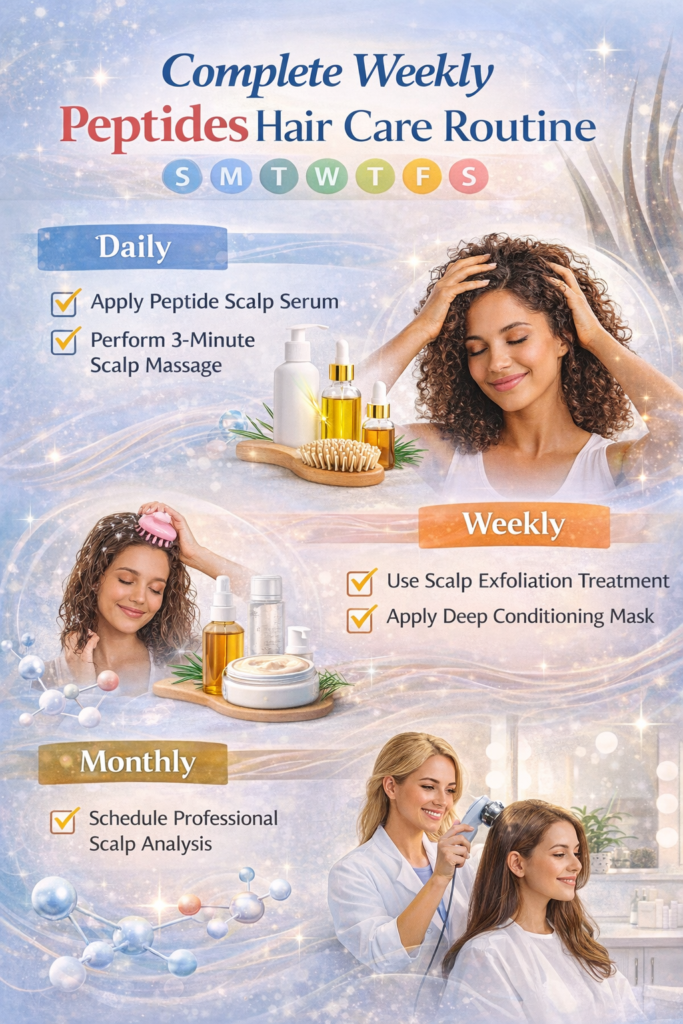 Bioactive Peptides for Hair: Build Stronger & Thicker Hair 14 bioactive peptide hair care routine