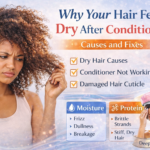 hair feels dry after conditioning