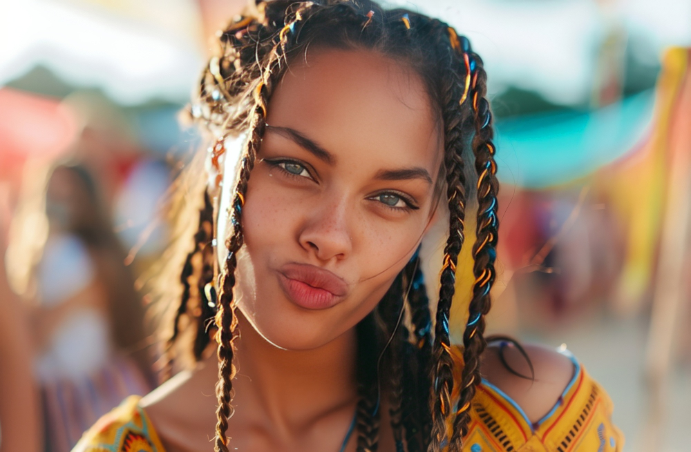 Stop Hair Damage While Sleeping With These 5 Expert Tips 3 loose braids