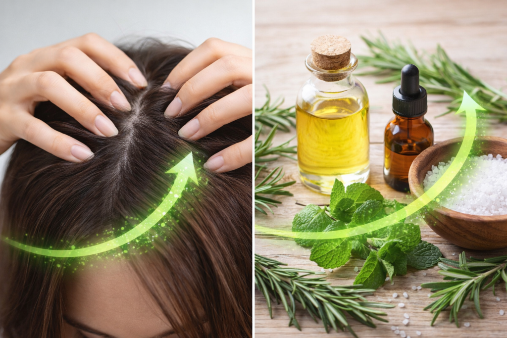 Oily Scalp and Dry Ends: Causes, Solutions, and Expert Tips 1 natural hair follicle stimulation