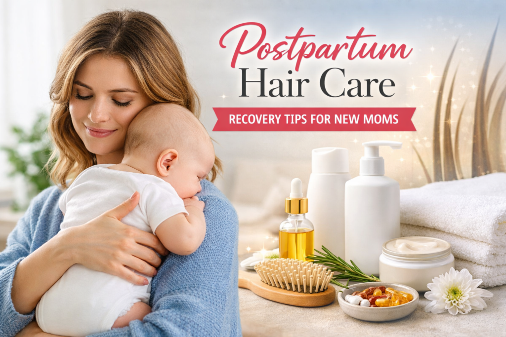 postpartum hair care