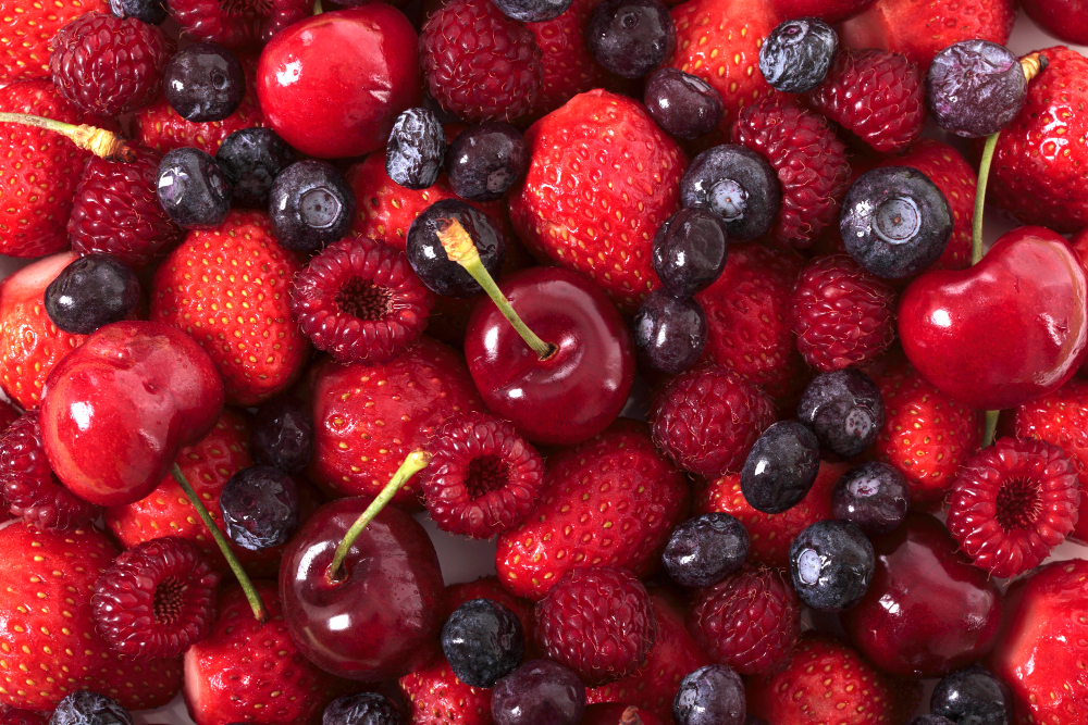 15 Best Foods For Healthy Hair (Stronger, Thicker & Shinier) 5 berries improve hair health